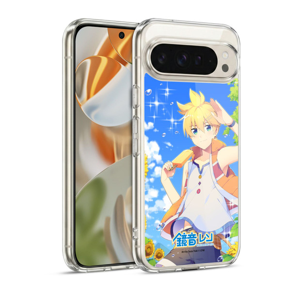 Hatsune Miku Characters Kagamine Len Soft Gel Case for Google Pixel 9 / Pixel 9 Pro
