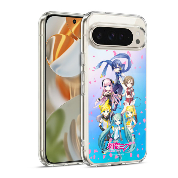 Hatsune Miku Virtual Singers Sakura Soft Gel Case for Google Pixel 9 / Pixel 9 Pro