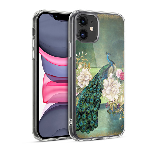 Jena DellaGrottaglia Animals Peacock Soft Gel Case for Apple iPhone 11
