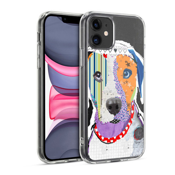 Michel Keck Dogs 3 Catahoula Leopard Soft Gel Case for Apple iPhone 11