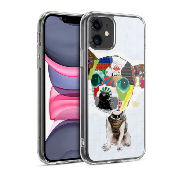 Michel Keck Dogs 3 Chihuahua 2 Soft Gel Case for Apple iPhone 11