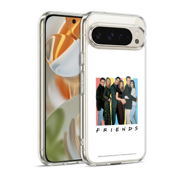 Friends TV Show Logos Cast Soft Gel Case for Google Pixel 9 / Pixel 9 Pro