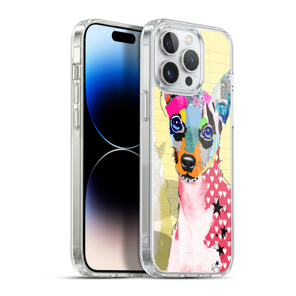 Michel Keck Dogs 3 Mini Pinscher Soft Gel Case for Apple iPhone 13 Pro Max & MagSafe