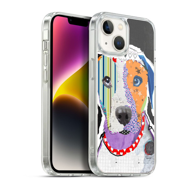 Michel Keck Dogs 3 Catahoula Leopard Soft Gel Case for Apple iPhone 14
