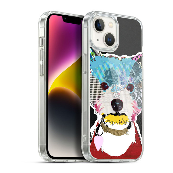 Michel Keck Dogs 3 Westie Soft Gel Case for Apple iPhone 14