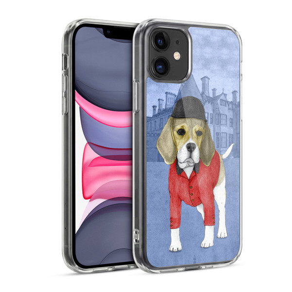 Barruf Dogs Beagle Soft Gel Case for Apple iPhone 11