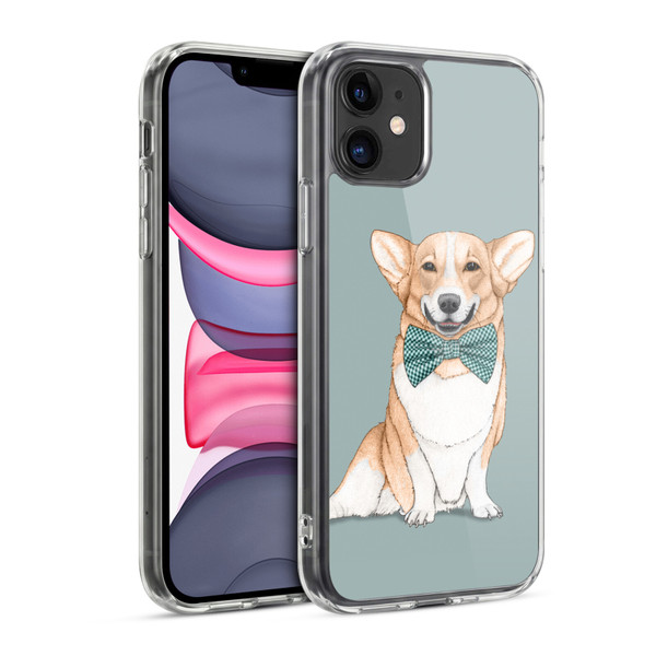Barruf Dogs Corgi Soft Gel Case for Apple iPhone 11