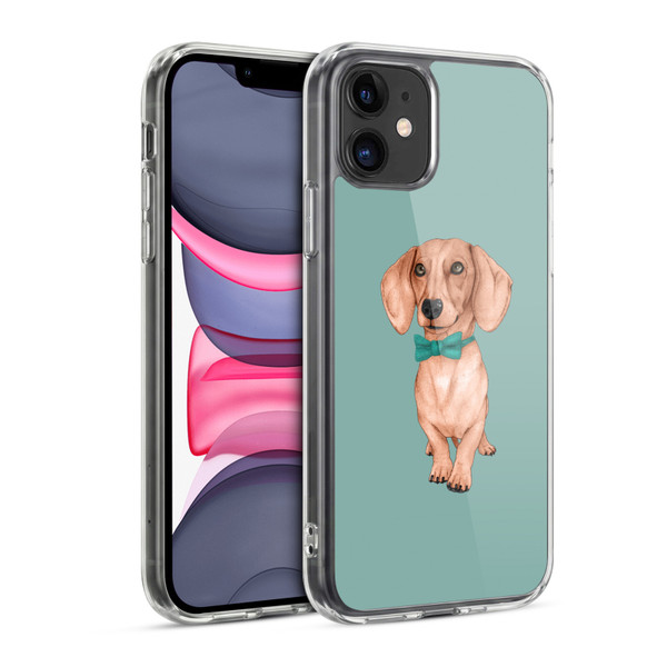 Barruf Dogs Dachshund, The Wiener Soft Gel Case for Apple iPhone 11