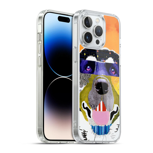 Michel Keck Dogs 3 Labrador Soft Gel Case for Apple iPhone 14 Pro Max & MagSafe