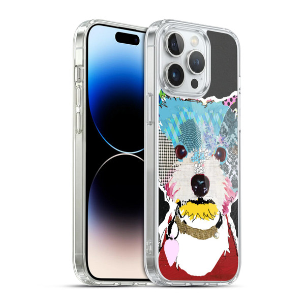 Michel Keck Dogs 3 Westie Soft Gel Case for Apple iPhone 14 Pro Max & MagSafe