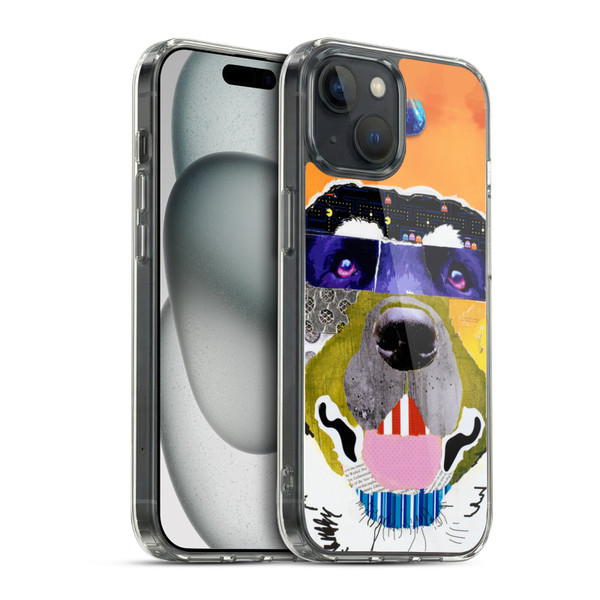 Michel Keck Dogs 3 Labrador Soft Gel Case for Apple iPhone 15 & MagSafe