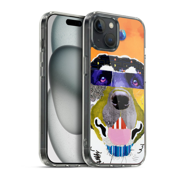 Michel Keck Dogs 3 Labrador Soft Gel Case for Apple iPhone 15 Plus & MagSafe