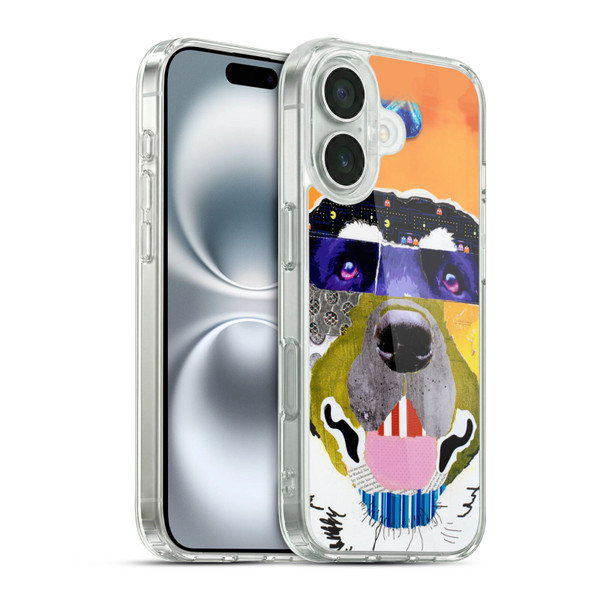 Michel Keck Dogs 3 Labrador Soft Gel Case for Apple iPhone 16 & MagSafe