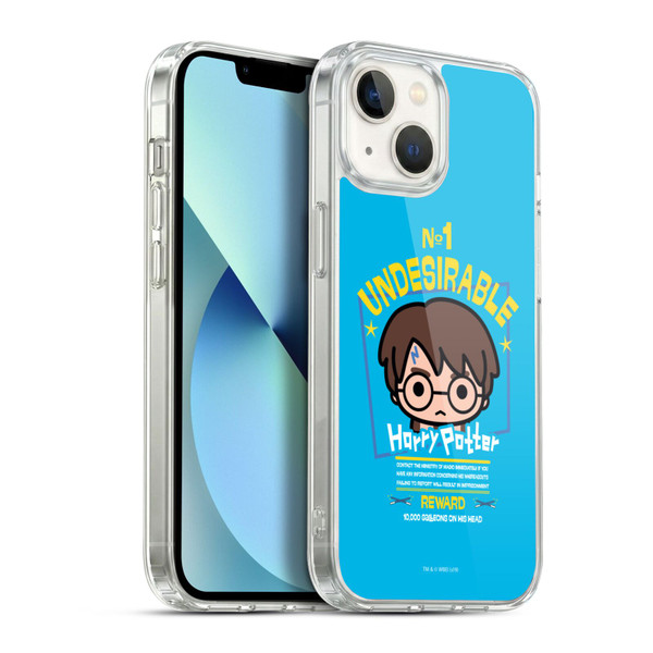 Harry Potter Deathly Hallows I Reward Soft Gel Case for Apple iPhone 13