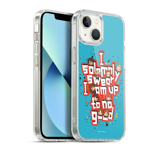 Harry Potter Deathly Hallows I I Solemnly Swear Soft Gel Case for Apple iPhone 13