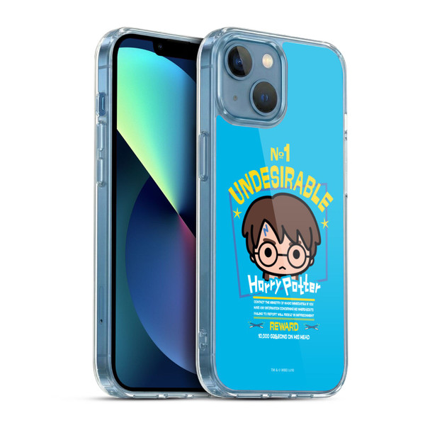 Harry Potter Deathly Hallows I Reward Soft Gel Case for Apple iPhone 13 Mini & MagSafe