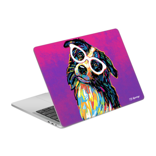 P.D. Moreno Animals II Border Collie Vinyl Sticker Skin Decal Cover for Apple MacBook Pro 13" A1989 / A2159