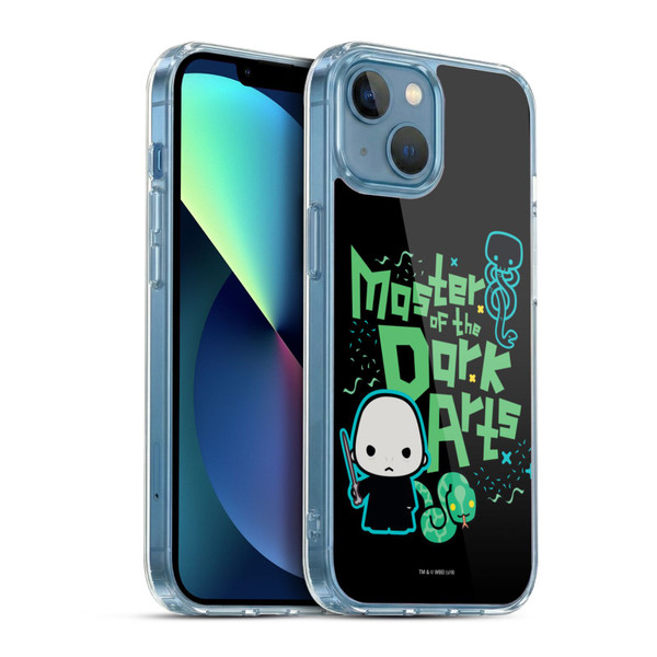 Harry Potter Deathly Hallows I Voldemort Soft Gel Case for Apple iPhone 13 Mini & MagSafe