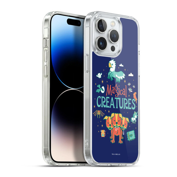 Harry Potter Deathly Hallows I Magical Creatures Soft Gel Case for Apple iPhone 13 Pro Max & MagSafe