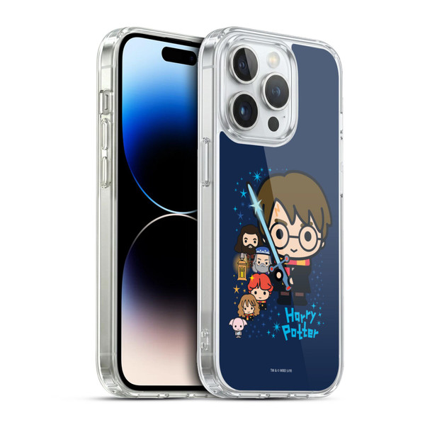 Harry Potter Deathly Hallows I Characters Soft Gel Case for Apple iPhone 13 Pro & MagSafe