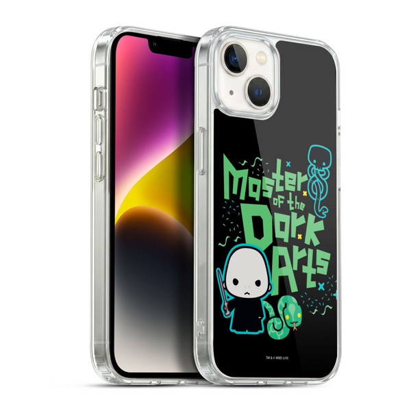 Harry Potter Deathly Hallows I Voldemort Soft Gel Case for Apple iPhone 14 Plus & MagSafe