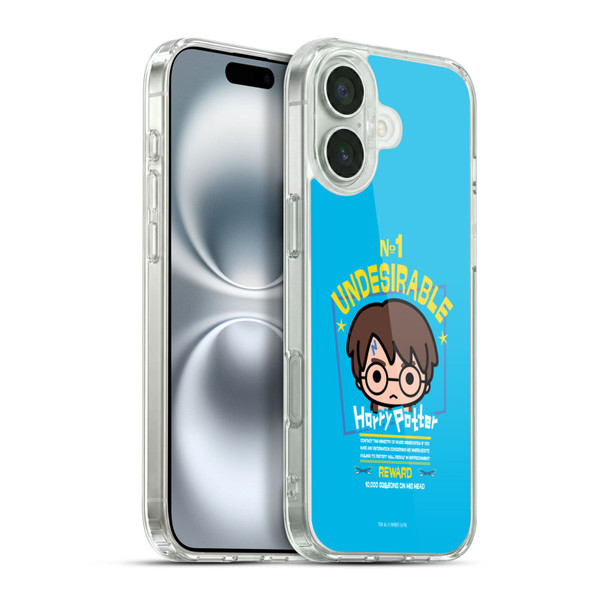 Harry Potter Deathly Hallows I Reward Soft Gel Case for Apple iPhone 16 Plus & MagSafe