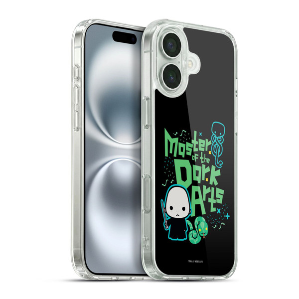 Harry Potter Deathly Hallows I Voldemort Soft Gel Case for Apple iPhone 16 Plus & MagSafe