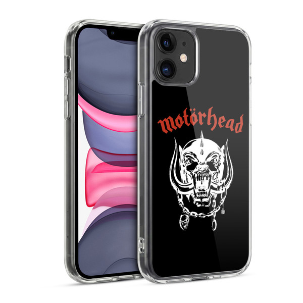 Motorhead Album Covers 1977 Soft Gel Case for Apple iPhone 11