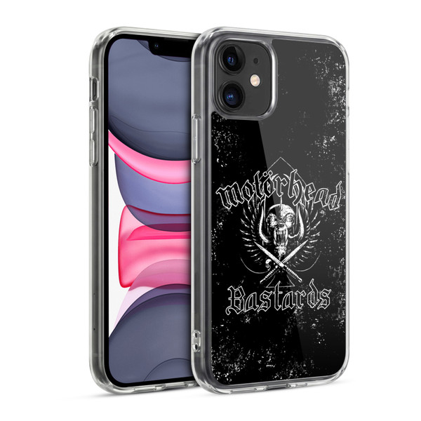 Motorhead Album Covers Bastards Soft Gel Case for Apple iPhone 11