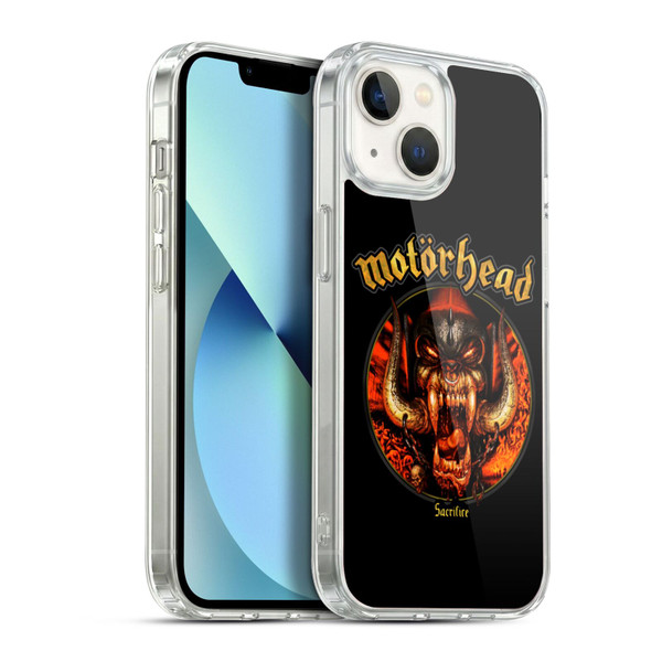 Motorhead Album Covers Sacrifice Soft Gel Case for Apple iPhone 13