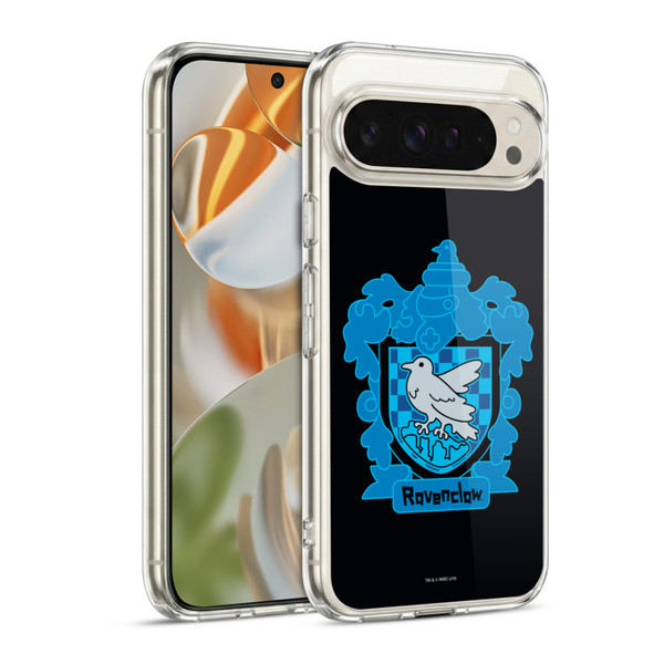 Harry Potter Deathly Hallows I Ravenclaw Crest Soft Gel Case for Google Pixel 9 / Pixel 9 Pro