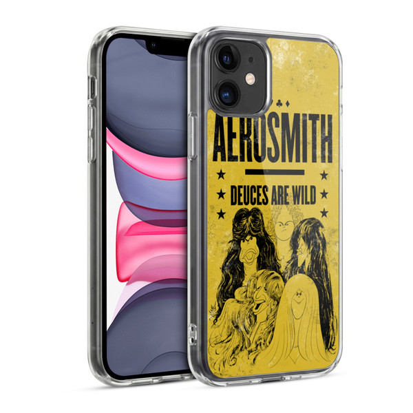 Aerosmith Classics Deuces Are Wild Soft Gel Case for Apple iPhone 11