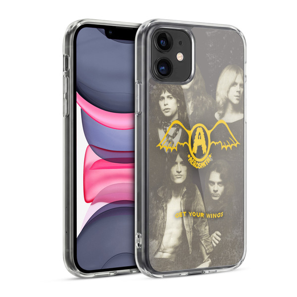 Aerosmith Classics Get Your Wings Soft Gel Case for Apple iPhone 11