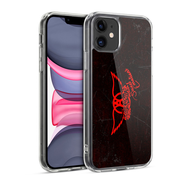 Aerosmith Classics Red Winged Sweet Emotions Soft Gel Case for Apple iPhone 11