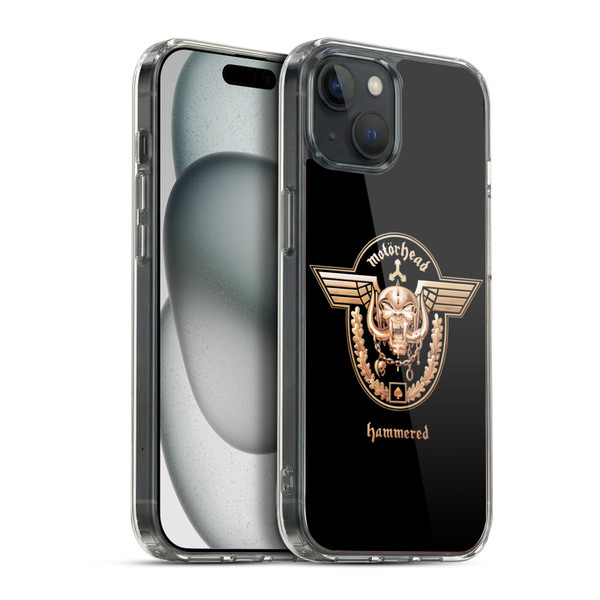 Motorhead Album Covers Hammered Soft Gel Case for Apple iPhone 15 Plus & MagSafe