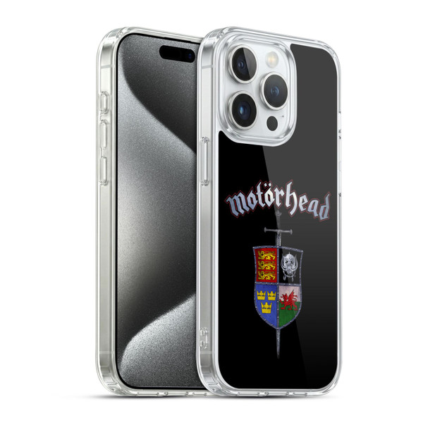 Motorhead Album Covers Motorizer Soft Gel Case for Apple iPhone 15 Pro & MagSafe