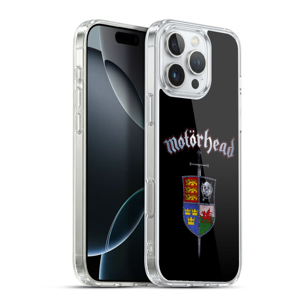 Motorhead Album Covers Motorizer Soft Gel Case for Apple iPhone 16 Pro Max & MagSafe
