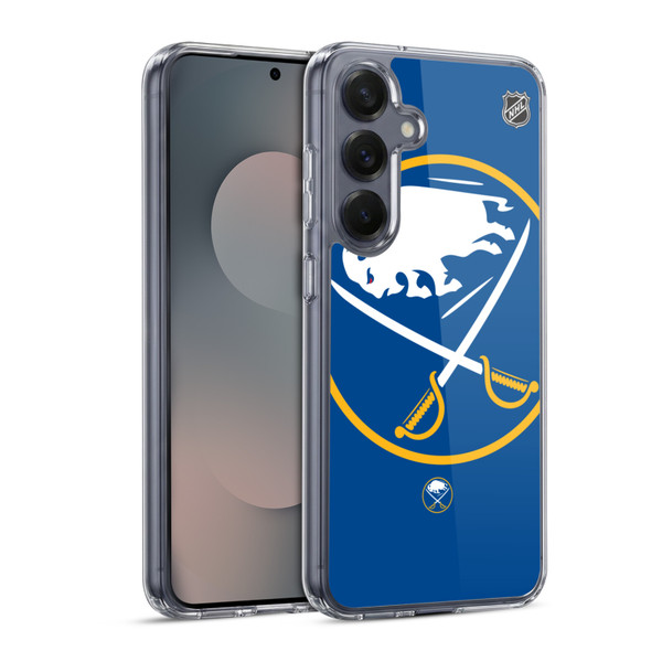 NHL Buffalo Sabres Oversized Soft Gel Case for Samsung Galaxy S25 & MagSafe