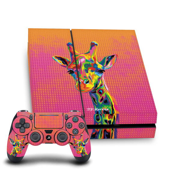 P.D. Moreno Animals II Giraffe Vinyl Sticker Skin Decal Cover for Sony PS4 Console & Controller