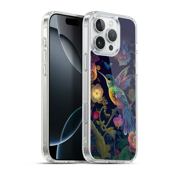 JK Stewart Graphics Hummingbird Soft Gel Case for Apple iPhone 16 Pro Max & MagSafe