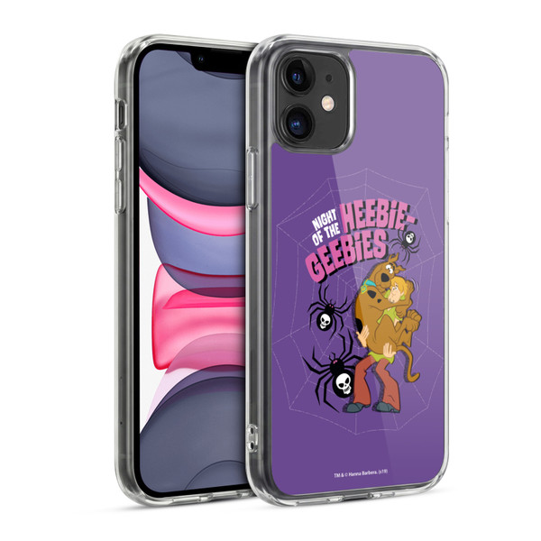 Scooby-Doo Seasons Spiders Soft Gel Case for Apple iPhone 11