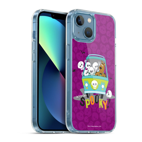 Scooby-Doo Seasons Spooky Soft Gel Case for Apple iPhone 13 Mini & MagSafe