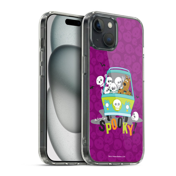 Scooby-Doo Seasons Spooky Soft Gel Case for Apple iPhone 15 Plus & MagSafe