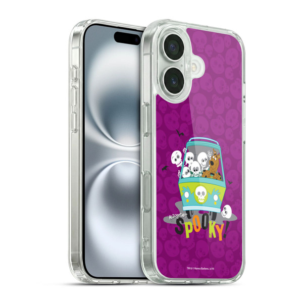Scooby-Doo Seasons Spooky Soft Gel Case for Apple iPhone 16 & MagSafe