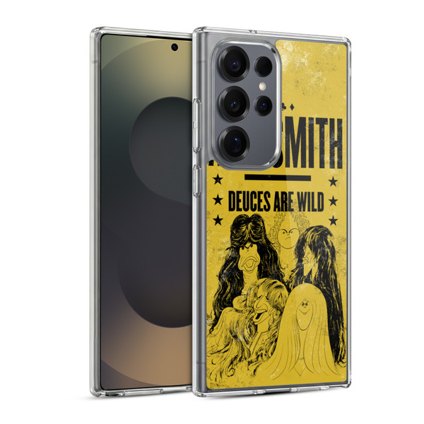 Aerosmith Classics Deuces Are Wild Soft Gel Case for Samsung Galaxy S25 Ultra & MagSafe
