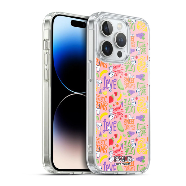 Peanuts Naturally Sweet Sweet Snoopy Soft Gel Case for Apple iPhone 14 Pro & MagSafe