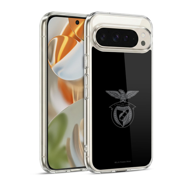 S.L. Benfica 2021/22 Crest Black Soft Gel Case for Google Pixel 9 / Pixel 9 Pro