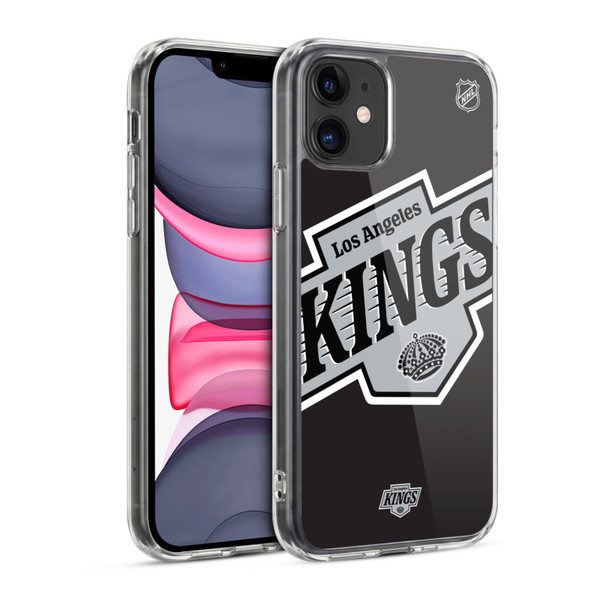 NHL Los Angeles Kings Oversized Soft Gel Case for Apple iPhone 11