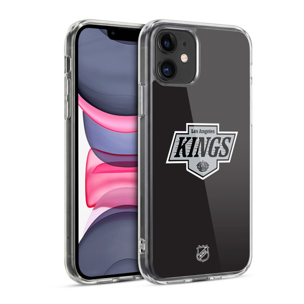 NHL Los Angeles Kings Plain Soft Gel Case for Apple iPhone 11