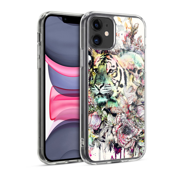 Riza Peker Animals Tiger Soft Gel Case for Apple iPhone 11